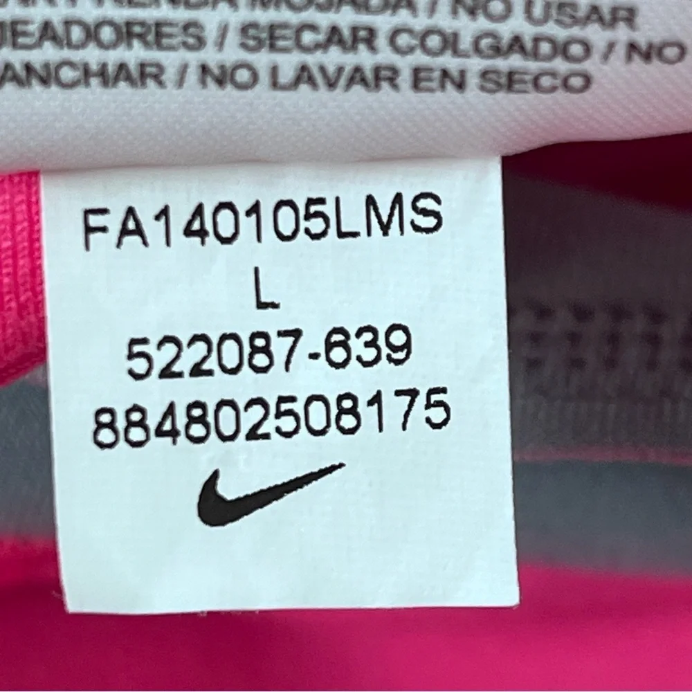 Nike Girls Dri-Fit Legend Capri Hot Pink Performance Leggings 522087 Size L